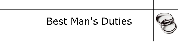 Best Man's Duties