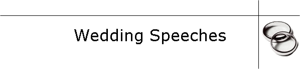 Wedding Speeches